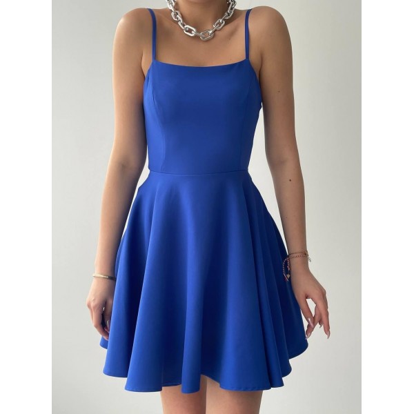 Pole İp Askılı Elbise