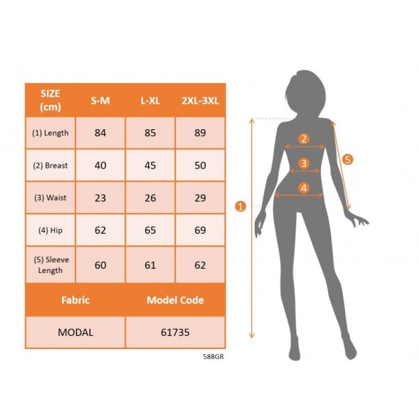 Kadın Uzun Kollu V Yakalı Belden Kuşaklı Puantiyeli Mini Modal Elbise