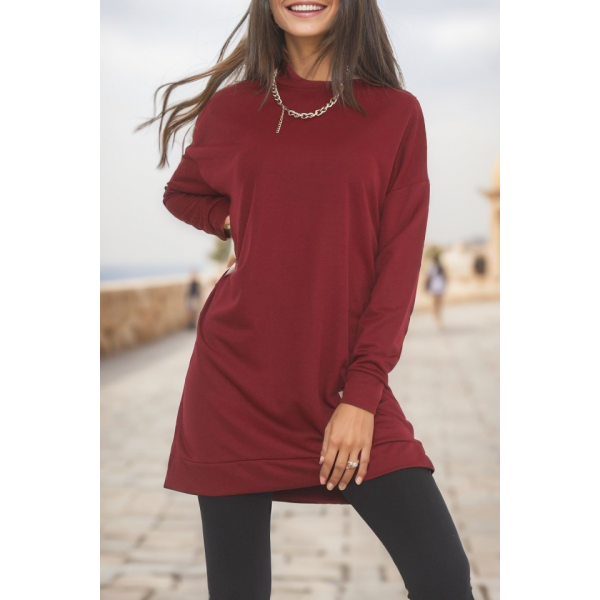 Armalı Tunik Bordo