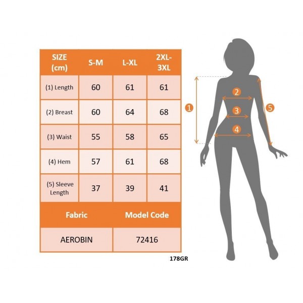 Kadın Kısa Kollu Bisiklet Yaka Yandan Bağcıklı Aerobin Bluz