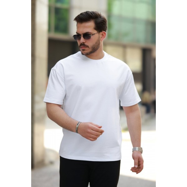 Erkek Kısa Kollu Basic Oversize Tshirt