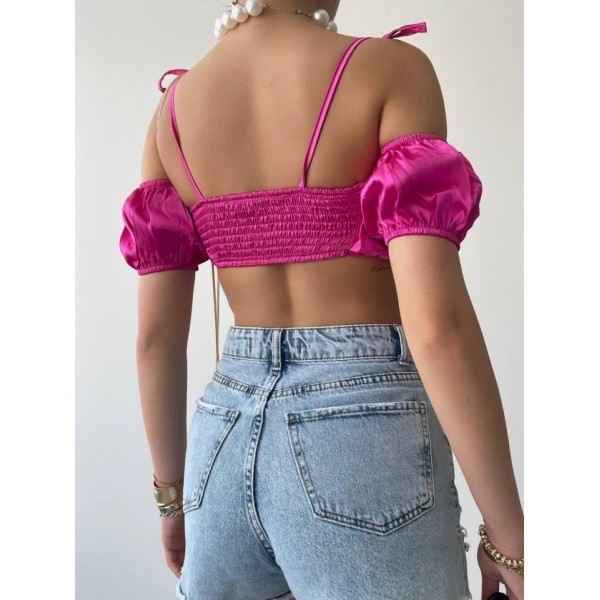 Kelsey Saten Büstiyer