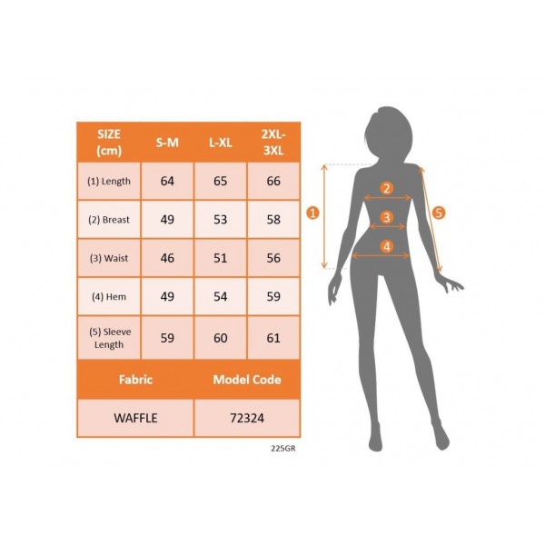 Kadın Uzun Kollu Bisiklet Yaka Kolları çiçekli Waffle Bluz