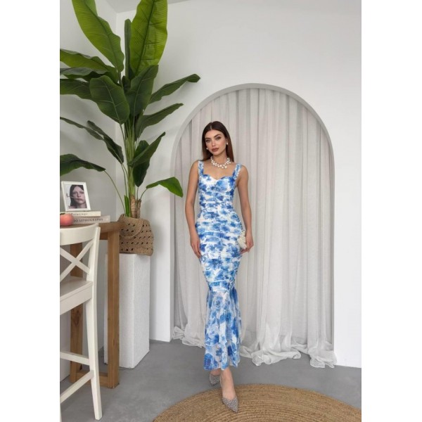 Peran Büzgülü Elbise