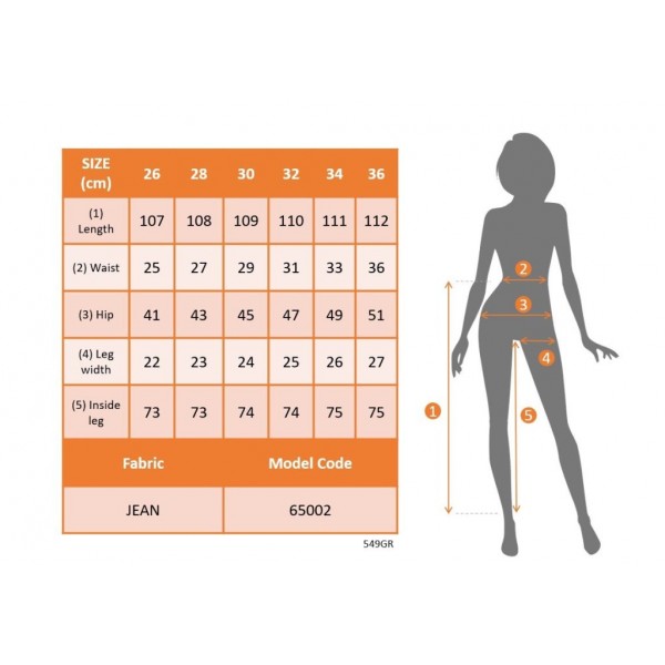 Kadın Yüksek Bel Yanları Lastik önü Düğmeli Kot Pantolon