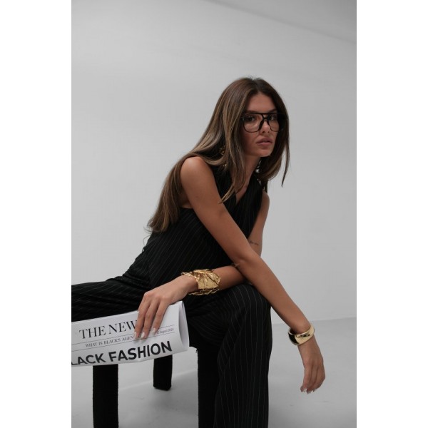 V Yaka Çizgili Kruvaze Yelek