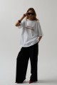Ön Baskılı Oversize T-Shirt