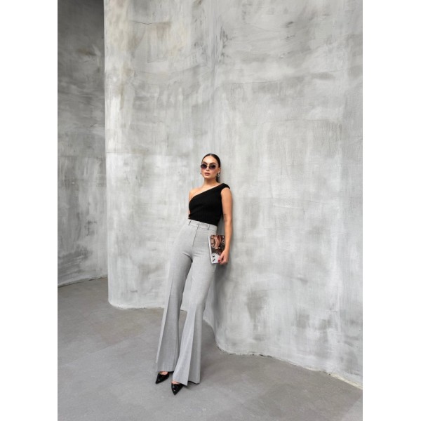 230 Gr Poly Viscose Full Lycra İspanyol Paça Pantolon