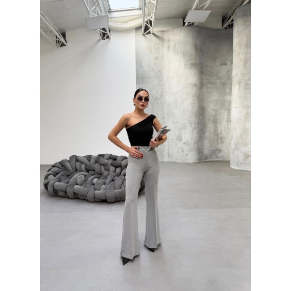 230 Gr Poly Viscose Full Lycra İspanyol Paça Pantolon