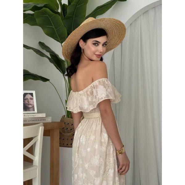 Reget Kemerli Elbise