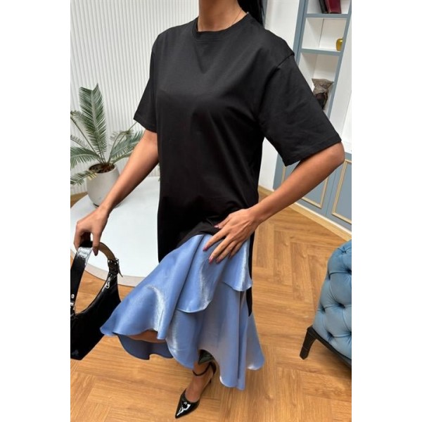 Volanlı Süprem Elbise 2864