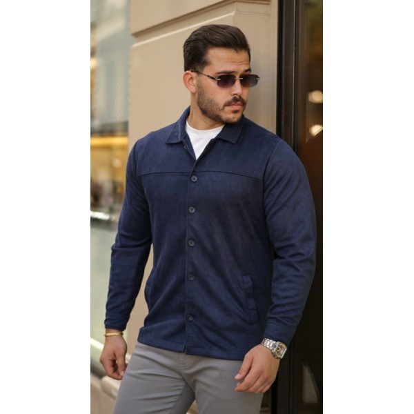 Erkek Süet Ceket Gömlek