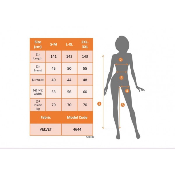 Kadın Uzun Kollu Kruvaze Yakalı Belden Kuşaklı Tül Detaylı Kadife Tulum