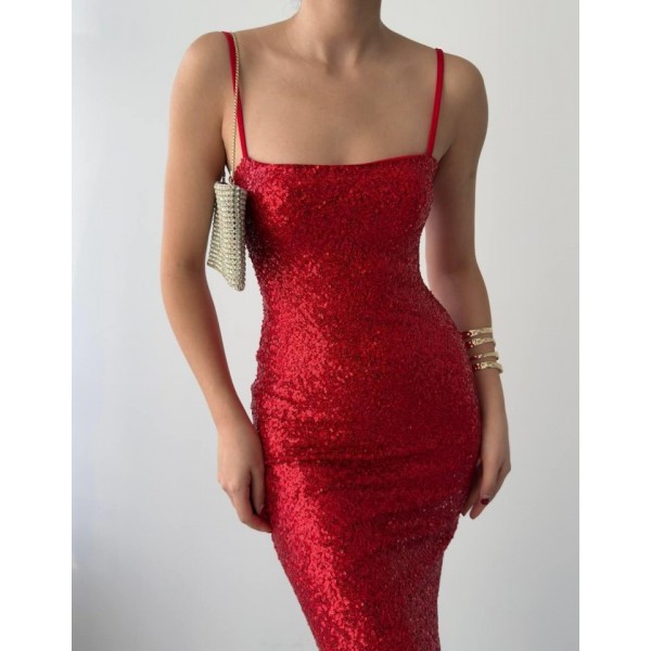 Woxo İp Askılı Elbise