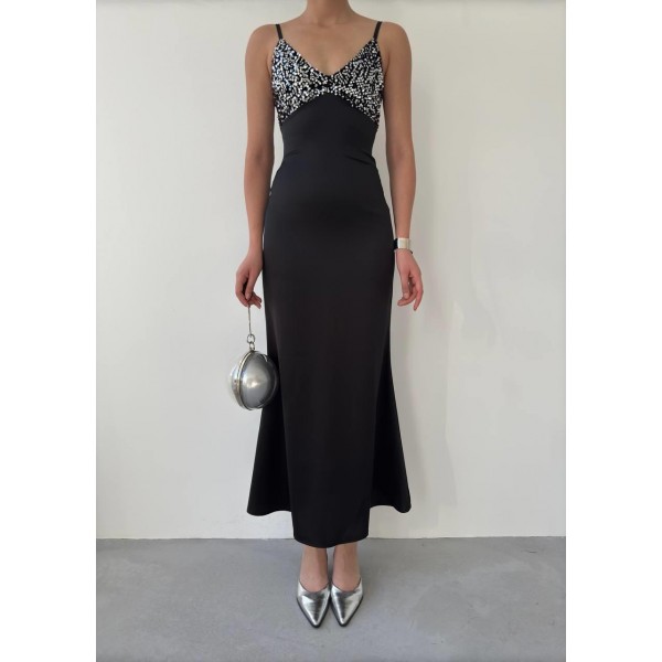 Shany İp Askılı Elbise