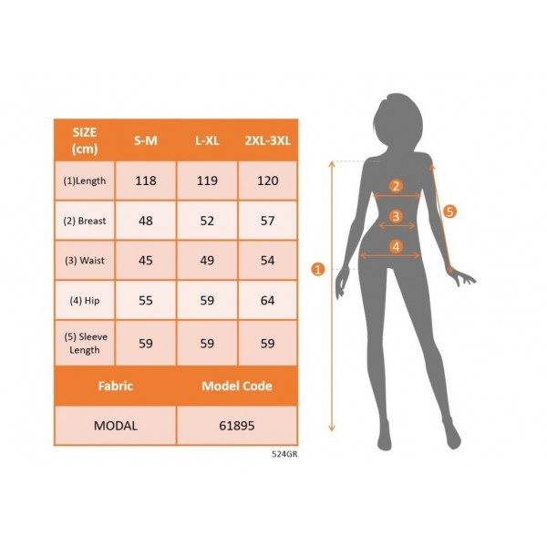 Kadın Uzun Kollu Bisiklet Yaka Midi Modal Elbise