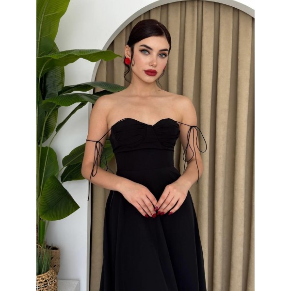 Elia İp Askılı Elbise