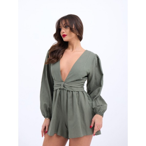 6528 TULUM ELBİSE-HAKİ