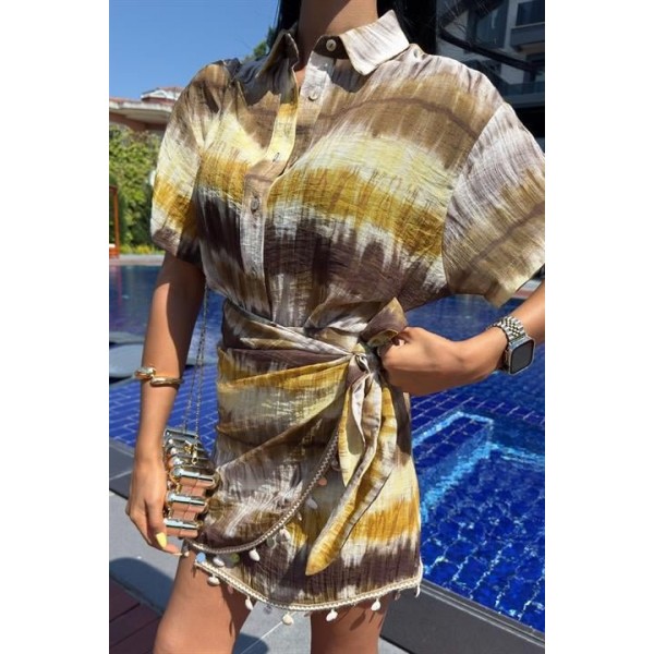 Gömlek Ve Eteği Aksesuarlı Takım 10211