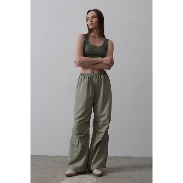 Paraşüt Cargo Pantolon - Haki