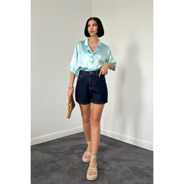 Mavi Summer Şort