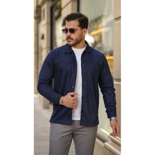 Erkek Süet Ceket Gömlek