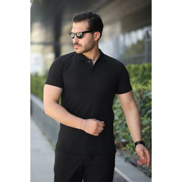 Erkek Kısa Kollu Yakalı Tişört