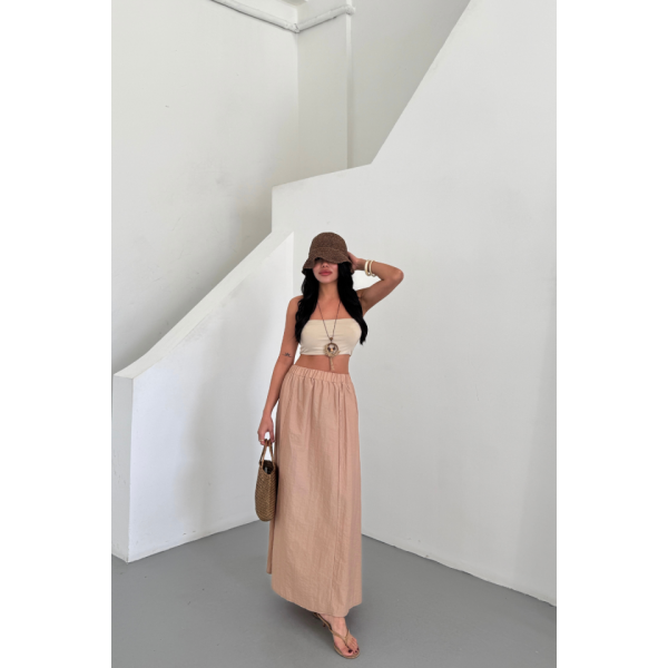 ETEK ŞANEL BOY SOFT KUMAŞ - Bej