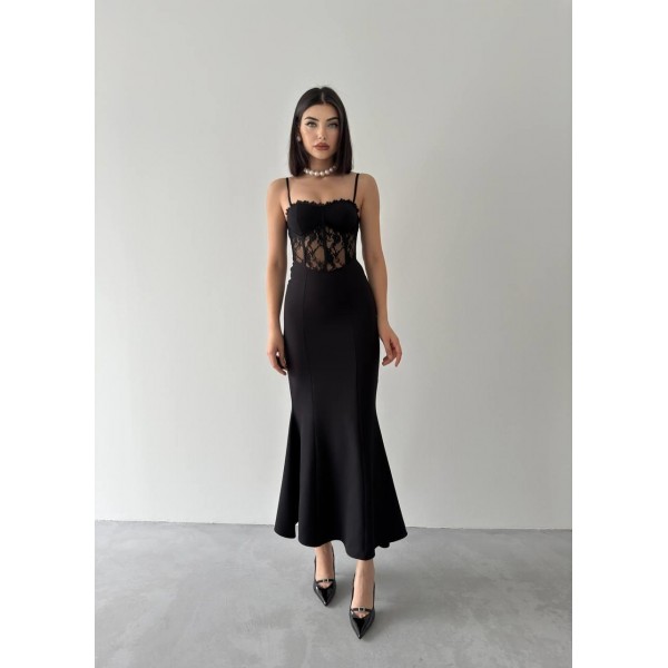 Begonia İp Askılı Elbise