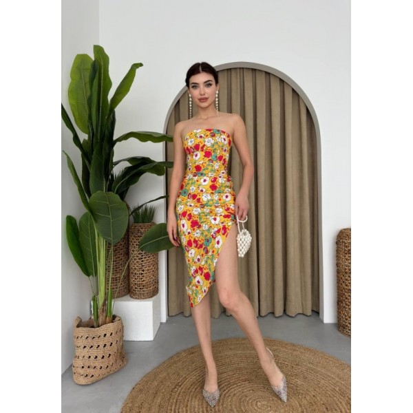 Emelıe Straplez Elbise