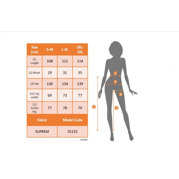 Kadın Yüksek Bel Beli Lastikli Desenli Geniş Paçalı Süprem Pantolon