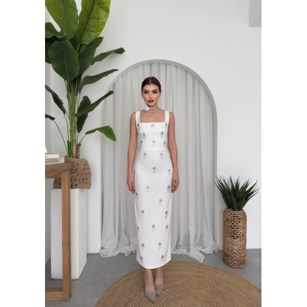 Ners Taş Detaylı Elbise