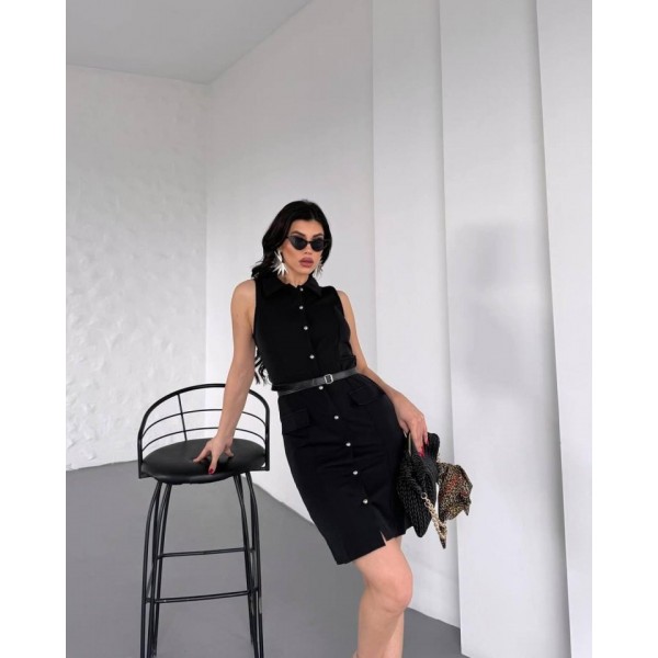 GÖMLEK YAKA ELBİSE