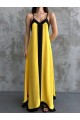 Askılı Maxi Boy Elbise