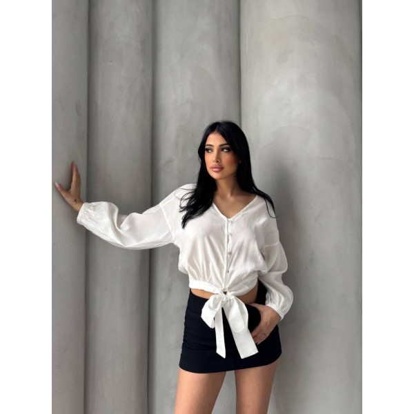 Bağlama Detaylı Gömlek