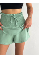 Ayrobin Şortlu Etek - Su Yeşili
