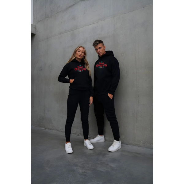 Merry Chrıstmas Sweatshirt - Hodie - Siyah