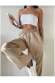 Cepli Paraşut Pantalon - Bej
